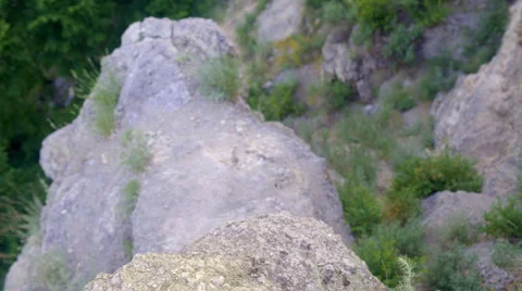 View from the cliff Video stock 58202914