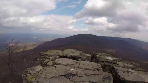 A view from the cliff Stock Footage 81531637