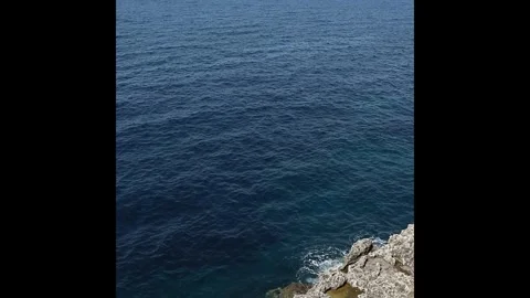 View by a cliff Stock Footage 272831158