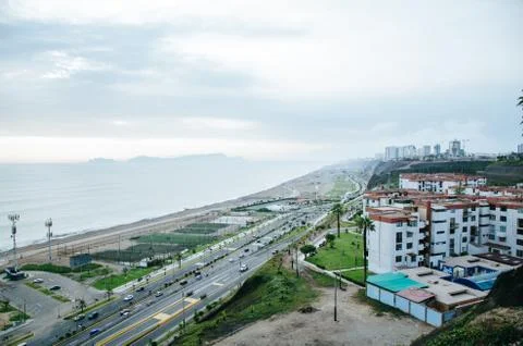 View from the cliff of San Isidro Stock Photos