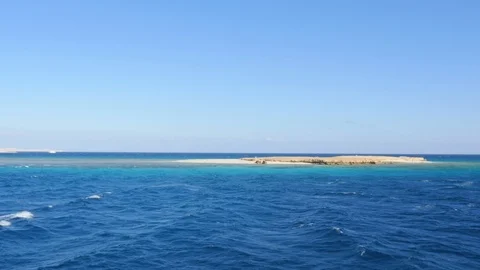 View of The Cliff in the Sea Stock Footage 89141270