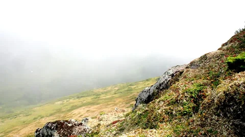 View from the cliff Time lapse Stock Footage 35882712