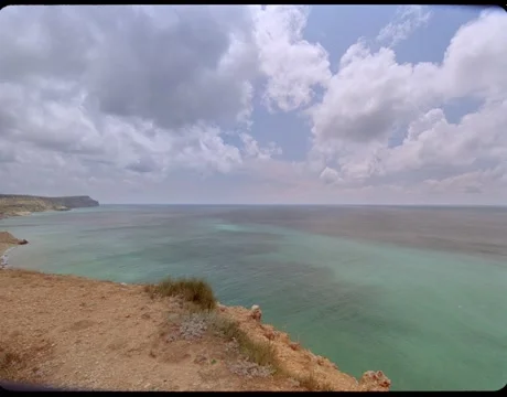 The view from the cliffs Stock Footage 47137932