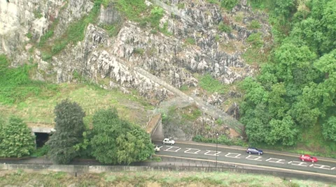 View from Clifton Bridge Stock Footage 34433804