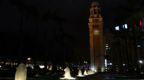 View to Clock Tower. Stock Footage 40315174