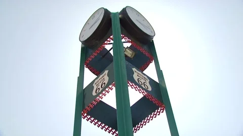 View of clock tower Stock Footage 55570134