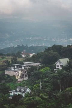 View from Cloud 9 360 View, in Antipolo, Rizal, Philippines Foto stock