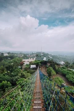 View from Cloud 9 360 View, in Antipolo, Rizal, Philippines Foto stock