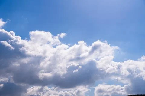 View of clouds against sky Stock Photos