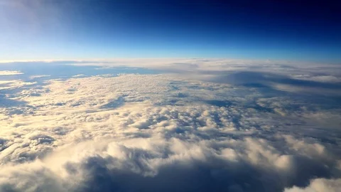 View of the clouds and sky Stock Footage 112081308