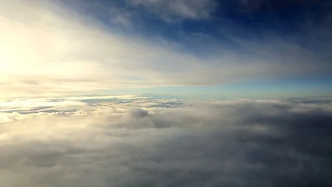 View of the clouds and sky Stock Footage 112081418