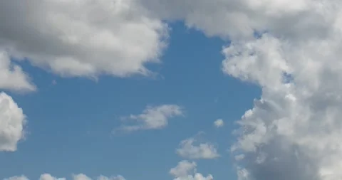 View of clouds floating in the sky. Vídeo Stock 278015688