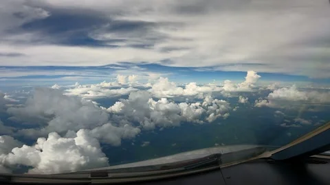 View of the clouds Stock Footage 228893646