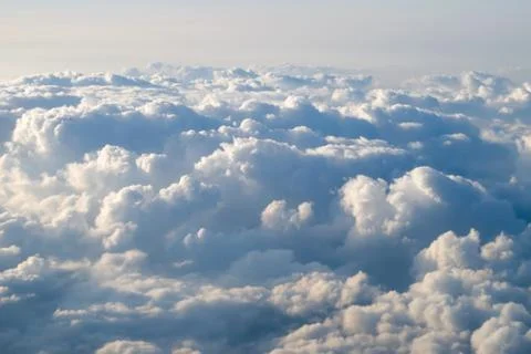 View at clouds Stock Photos