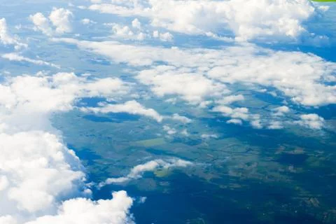 View at clouds Stock Photos