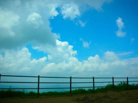 A view of clouds Stock Photos