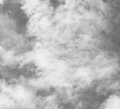 View of the cloudy fluffy sky like paradise Stock Photos