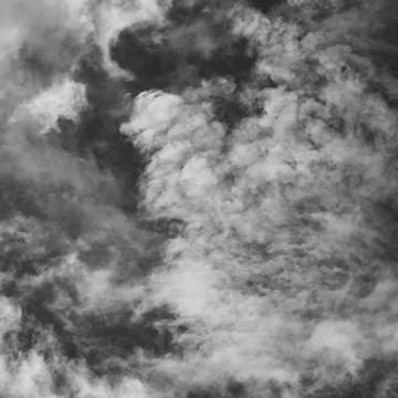 View of the cloudy fluffy sky like paradise Photos