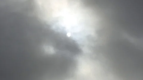 View of the cloudy sky Video stock 85443761