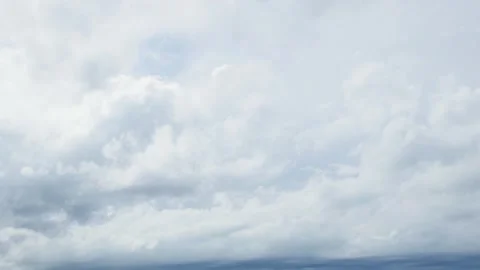 View of the cloudy sky Stock Footage 166692410