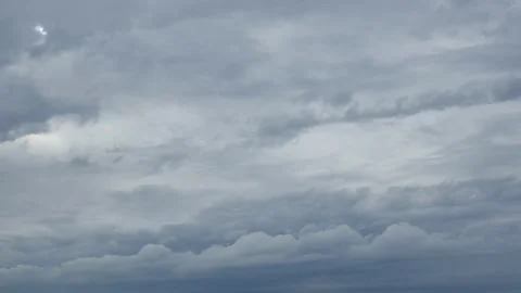 View of the cloudy sky Stock Footage 166692653