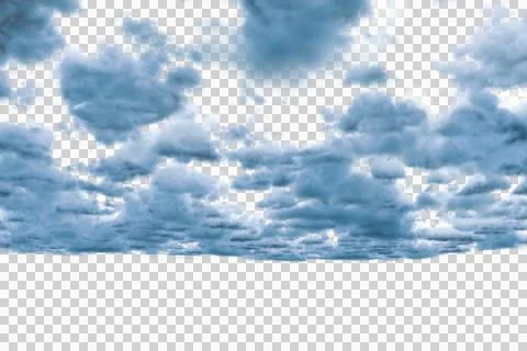 View of cloudy sky Stock Illustration