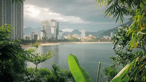 View of the coast Video stock 90638151