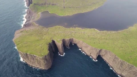 The view of the coast Stock Footage 234250848