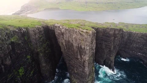 The view of the coast Stock Footage 234250901