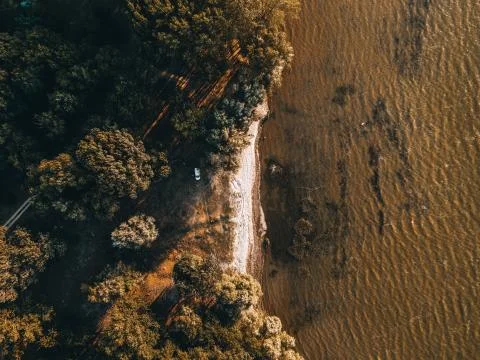 View of the coast Stock Photos
