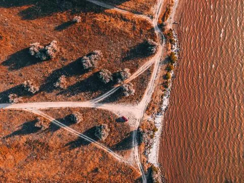 View of the coast Stock Photos