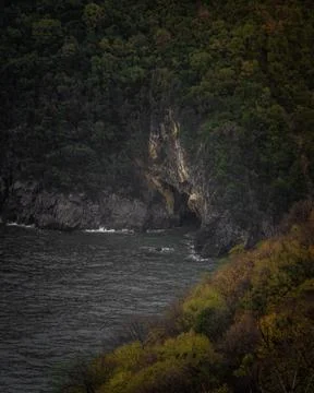 The view of the coast Stock Photos