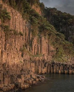 The view of the coast Stock Photos