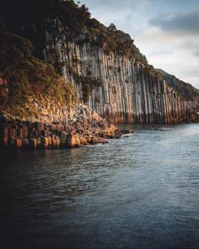 The view of the coast Stock Photos