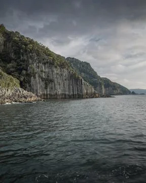 The view of the coast Foto stock