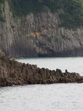 The view of the coast Stock Photos