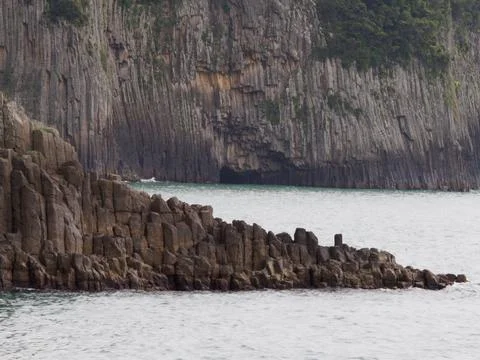 The view of the coast Stock Photos