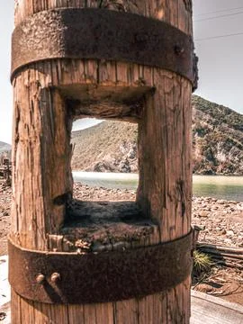 The view of the coast Stock Photos