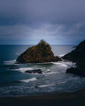 The view of the coast Stock Photos