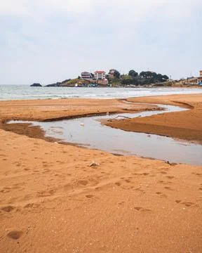 The view of the coast Stock Photos
