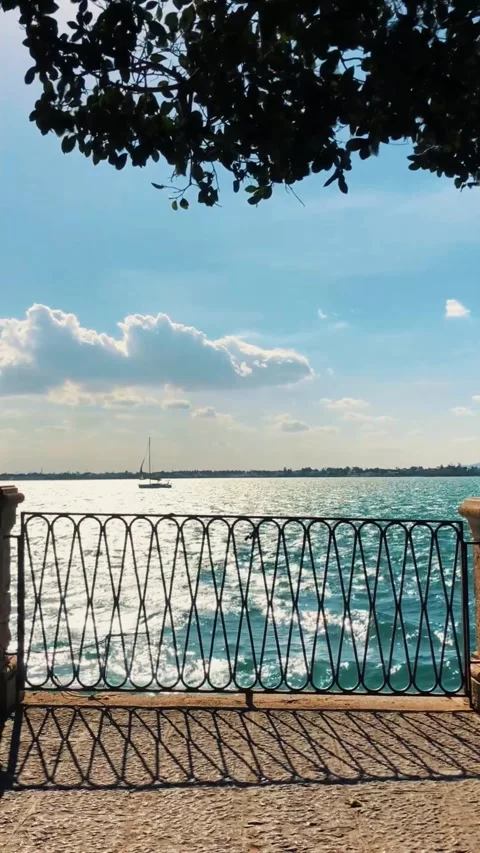 View from the coast of Syracuse 스톡 동영상 332619879