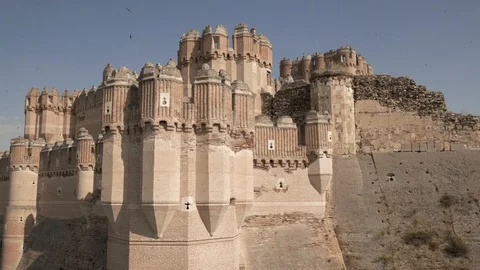 View of Coca Castle. Stock Footage 111777719