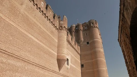 View of Coca Castle. Stock Footage 111777817