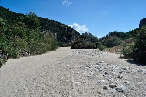 View of Codula of Luna Stock Photos