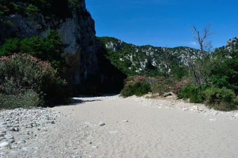 View of Codula of Luna Foto stock