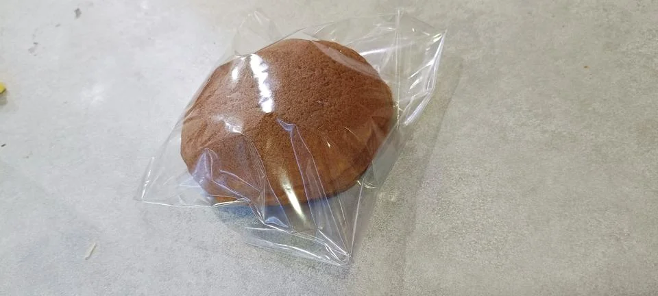 View of coffee-flavored bread Stock-Fotos
