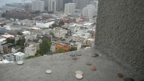 View from Coit Tower Stock Footage 77189120