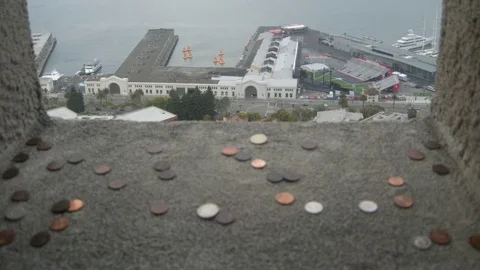 View from Coit Tower Stock Footage 77189146