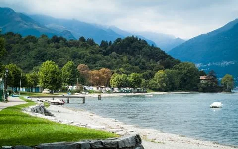 View from Colico Stock Photos