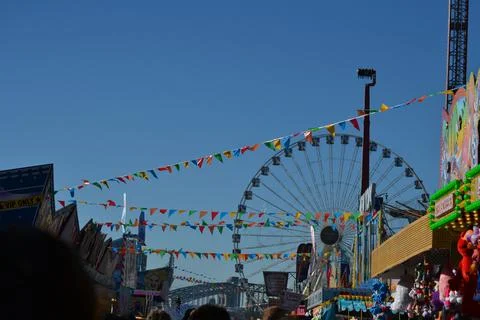 View of the Cologne fair Stock Photos